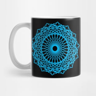 Modern circular geometric pattern Mug